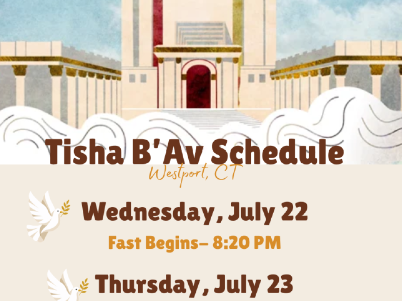 Tisha B'av- 9th of Av